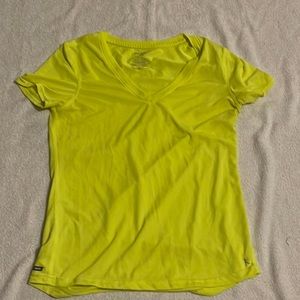 Danskin shirt size small yellow/green pre-owned